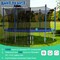 Outdoor Recreational Trampoline with Ladder and Enclosure Net